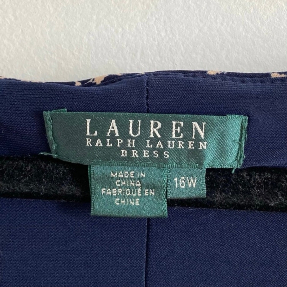 NEW Ralph Lauren Ruched Dress - Picture 3 of 8